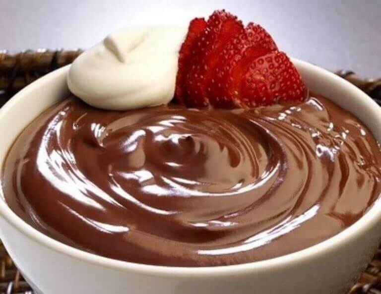Kwarktaart met pure chocolade