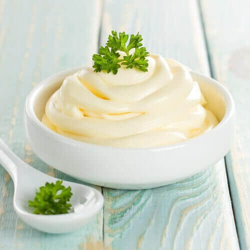 Verrukkelijke veganistische mayonaise, variaties