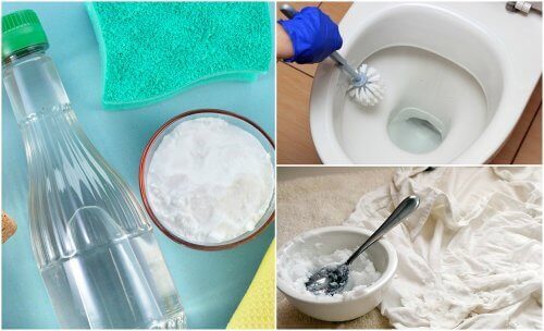 De vijf beste schoonmaaktips met zuiveringszout en azijn