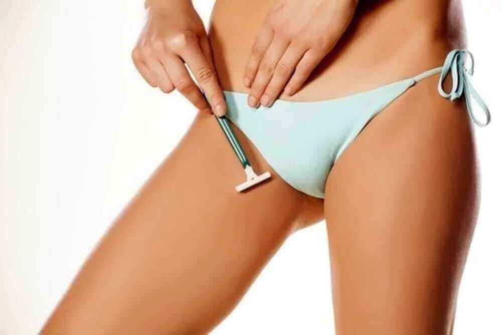 Het verwijderen van schaamhaar