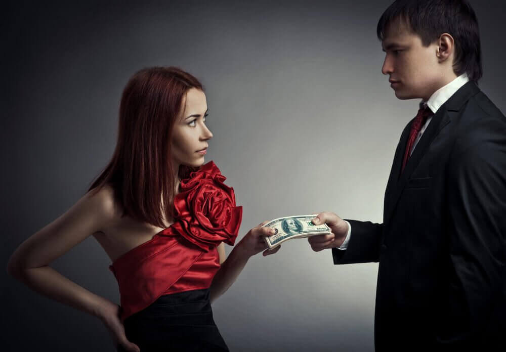De man voor jou is niet geïnteresseerd in je geld of bezittingen