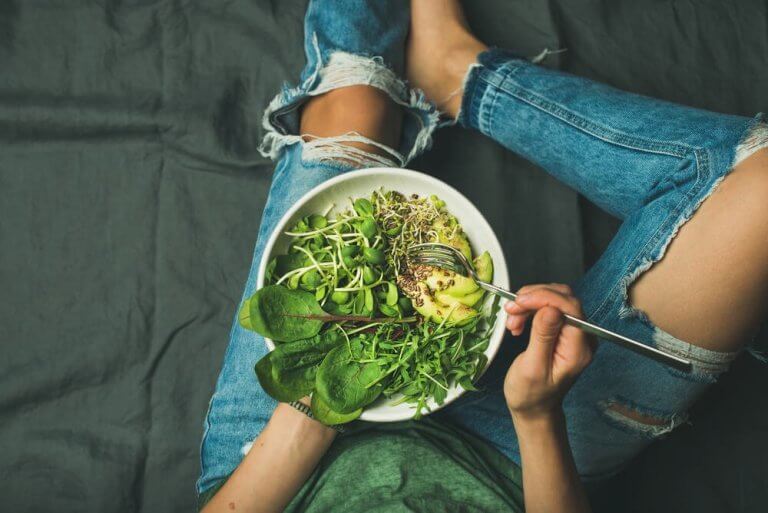 Salade tegen ijzergebreksanemie