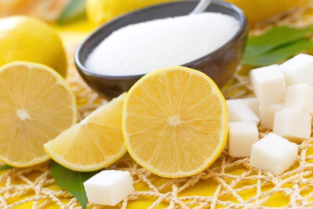 Mooie en gezonde huid met citroen