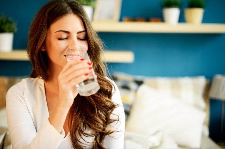 Gezonde methode voor gewichtsverlies: water drinken