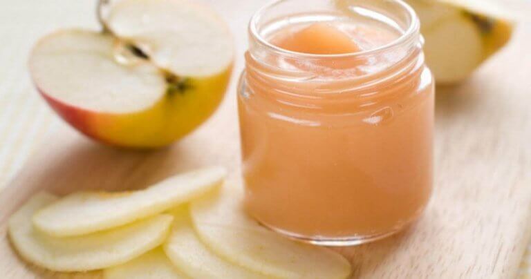 oogcrèmes met appel en honing