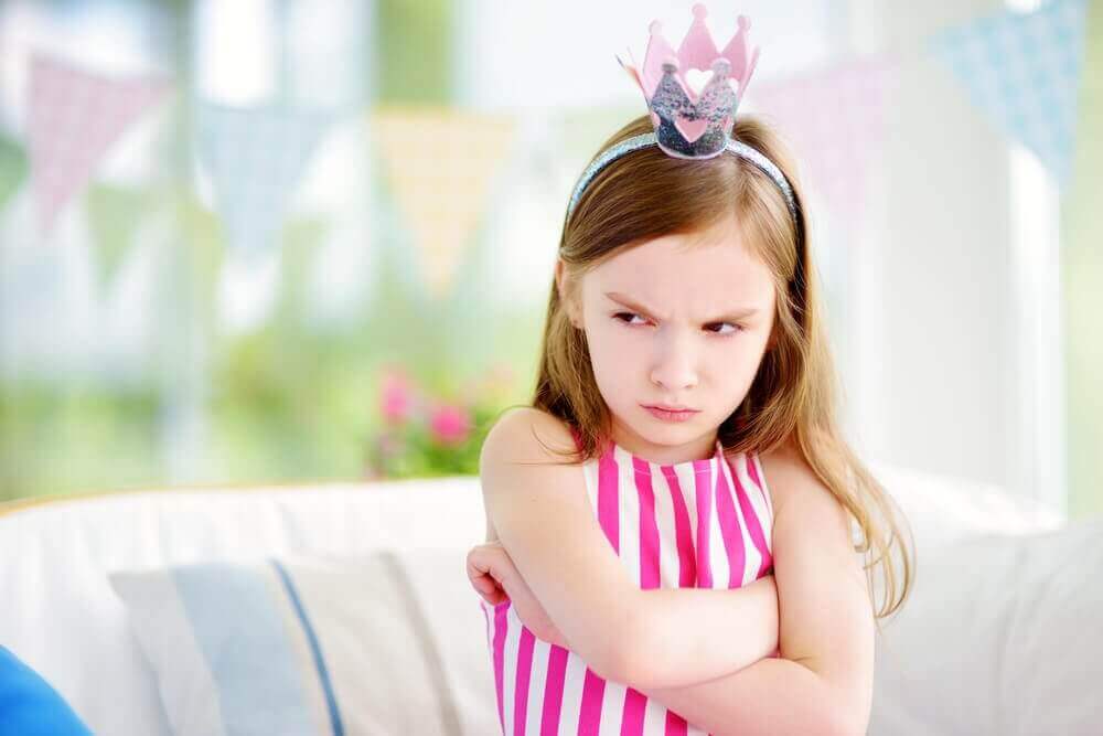 Rijke kind-syndroom: verwende prinses is boos