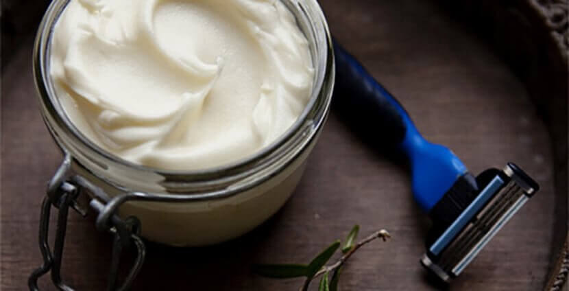 Kokosolie gebruiken als scheerschuim