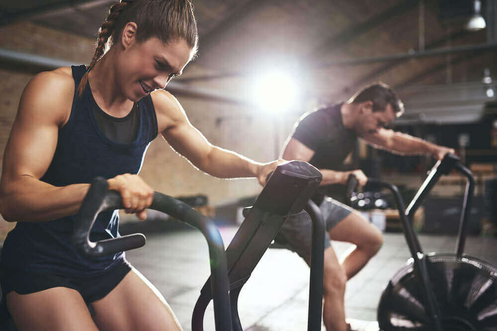 Spataders verminderen door veel aan cardio te doen