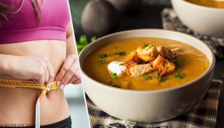 Ontdek een dieet met een vetverbrandende soep