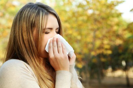 Seizoensgebonden allergieën zoals een loopneus