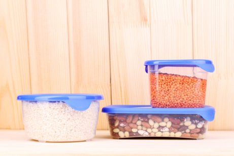 Giftige voorwerpen zoals tupperware