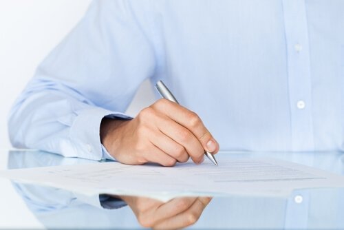 De inhoud van de handtekening