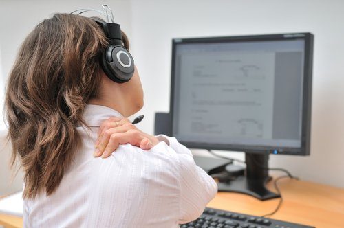 Veel tijd achter de computer