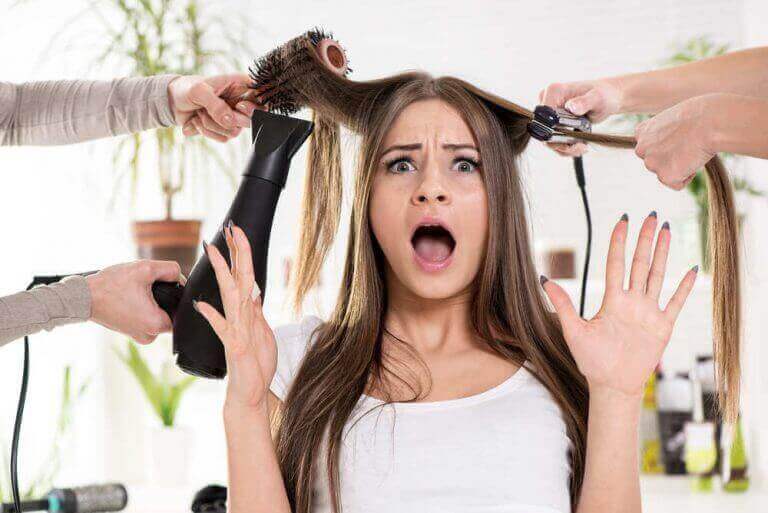Je haar drogen is heel slecht voor je haar