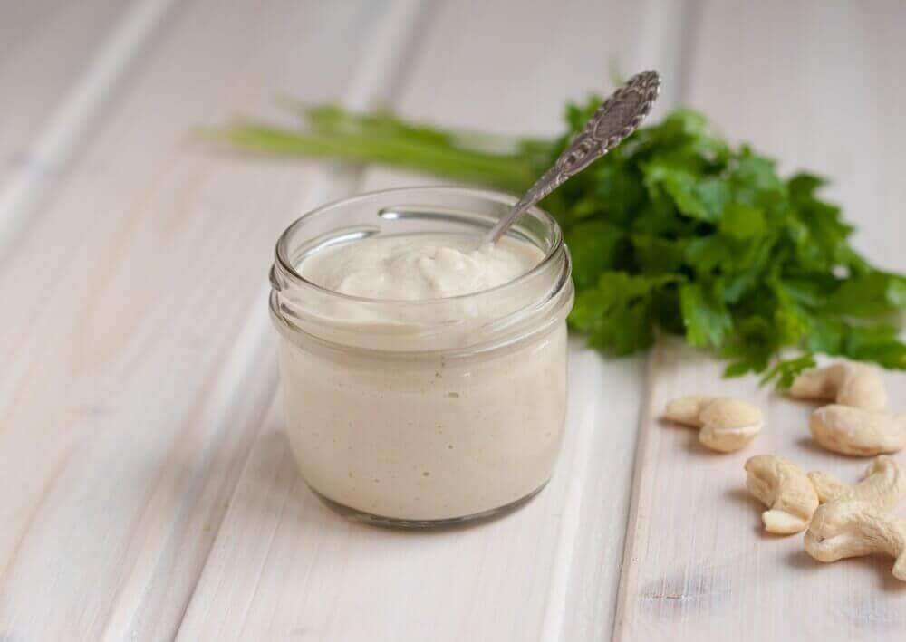 Veganistische mayonaise