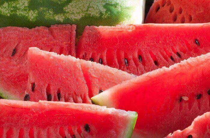 Watermeloen voor snel gewichtsverlies