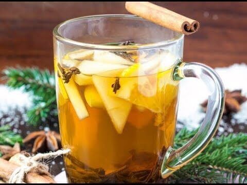 Siroop van ananas en gember