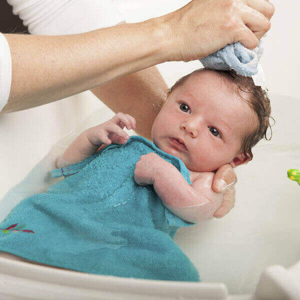 Baby in bad