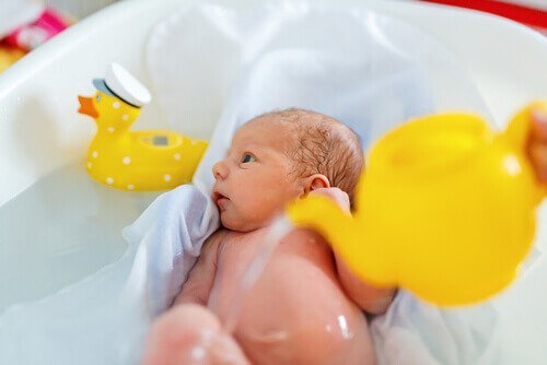 Baby wassen
