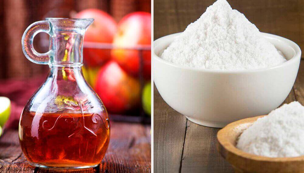 Remedies met baking soda en appelazijn