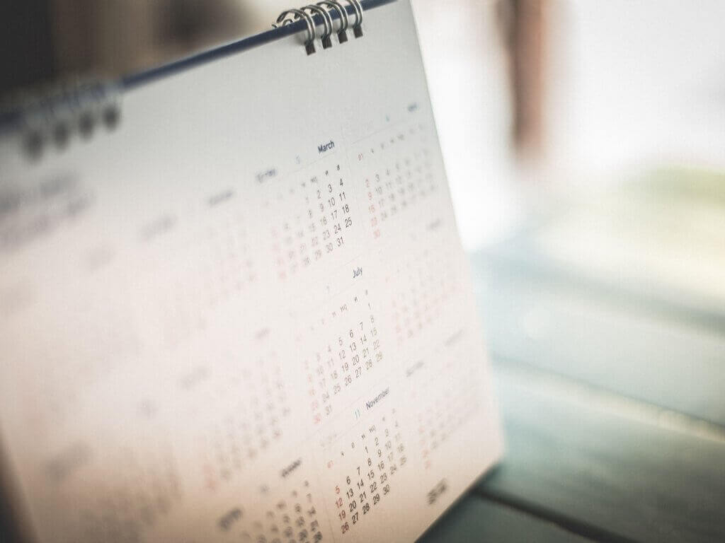 Kalender om prioriteiten te stellen als supermoeder