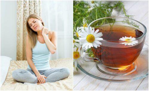 Remedies met kamille hebben een verdovend effect