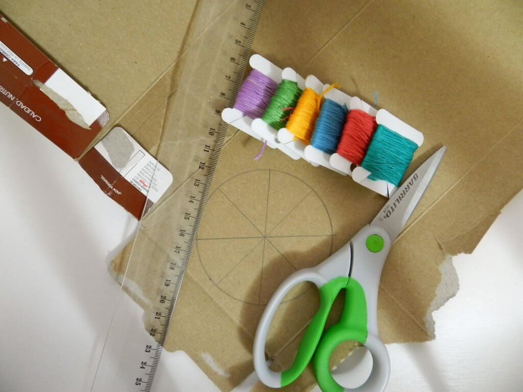 Nachtkastjes van dozen