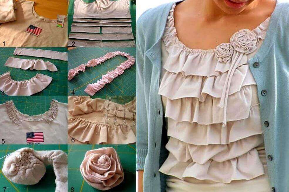 Oude kleding hergebruiken