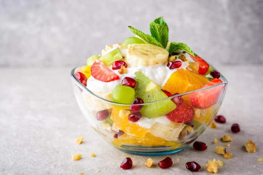 Vers gesneden fruit