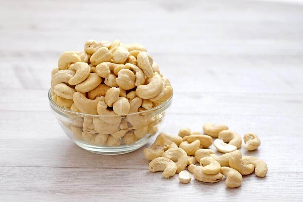 Cashewnoten voor een goede hersenactiviteit