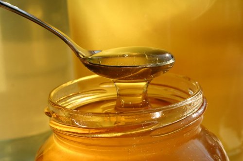 Lepel met honing