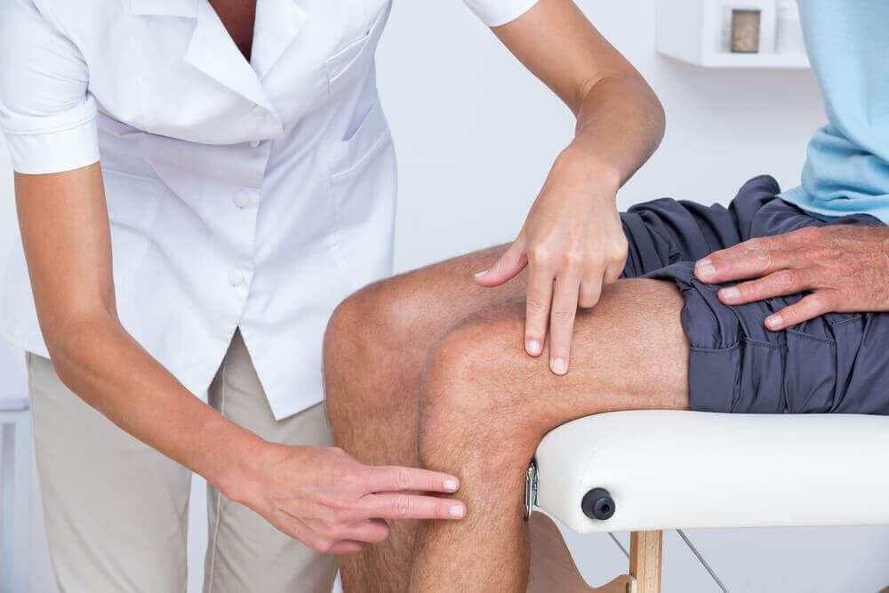 Opmeten van de knie