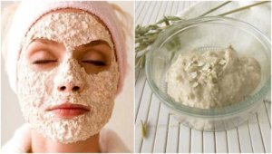 Zelfgemaakt masker met yoghurt om mee-eters te bestrijden