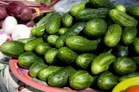 Komkommers bevatten veel vitaminen