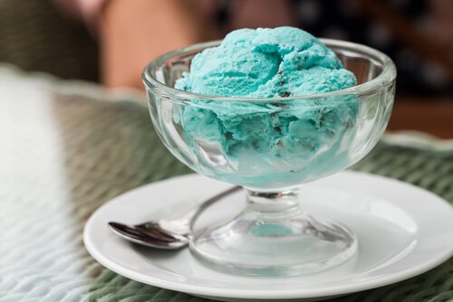 IJs is een van die heerlijke calorie-arme desserts