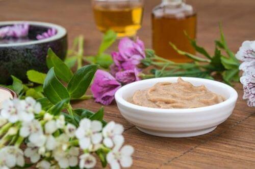 Masker van biergist en kokosolie