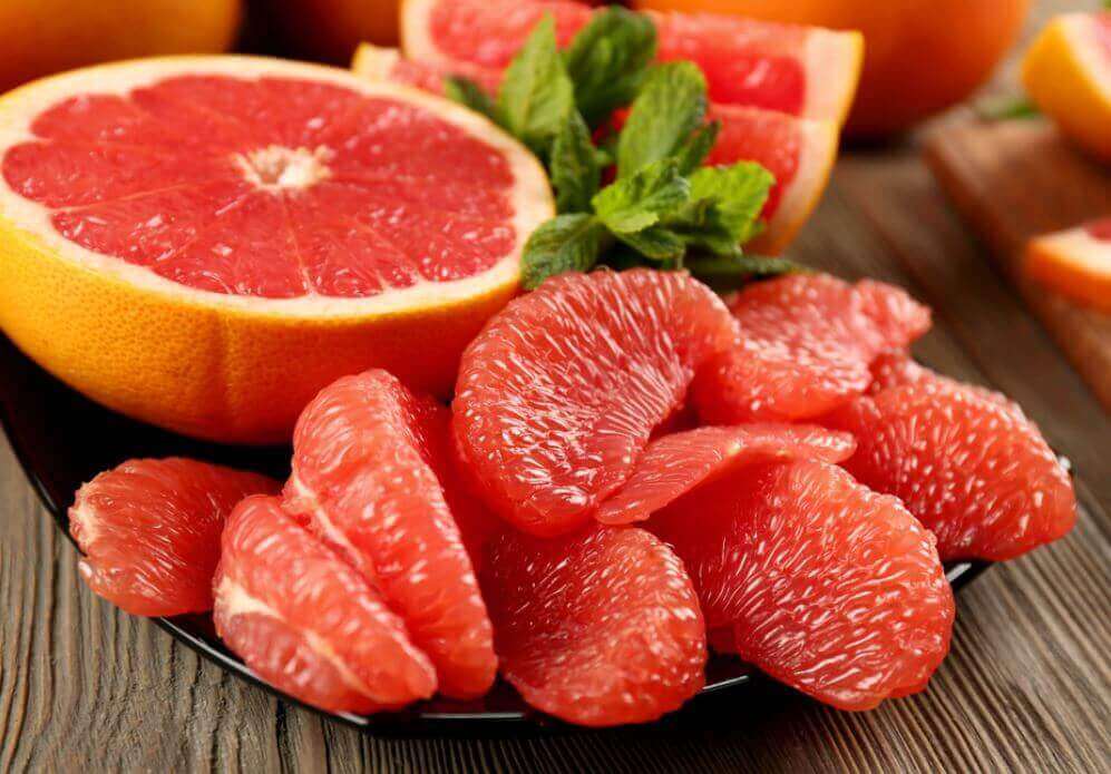 Grapefruit help vet perfect verbranden