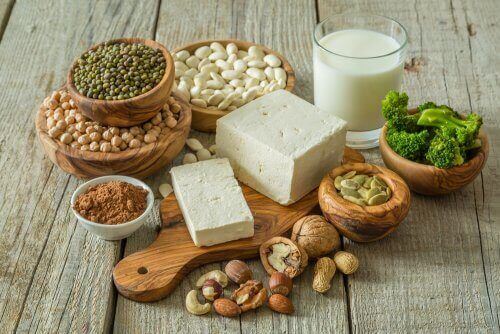 Ingrediënten van een veganistisch dieet om gewicht te verliezen