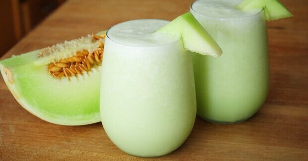 Natuurlijke remedies met meloen, zoals smoothies
