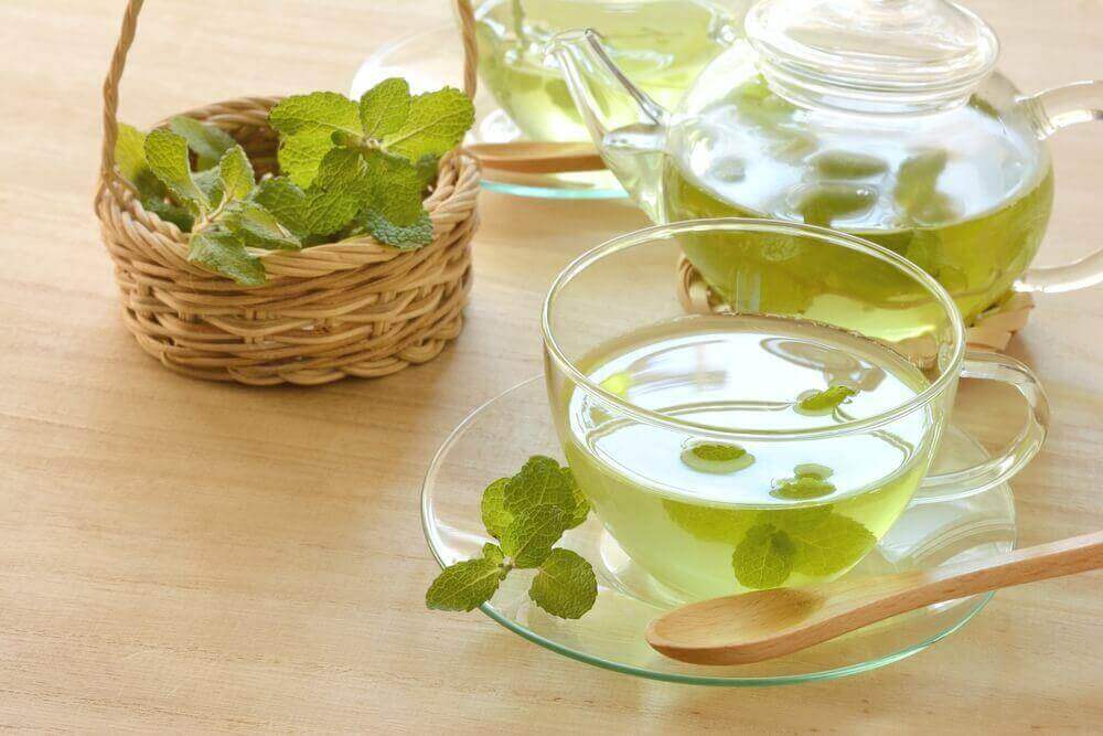 Muntthee werkt kalmerend