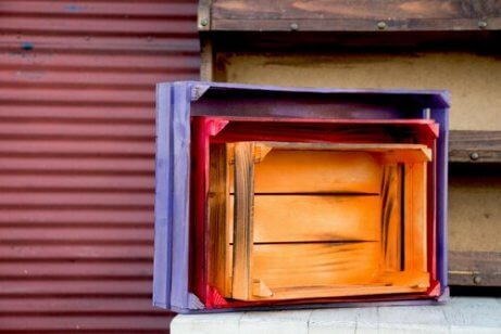 Vintagestijl met hout