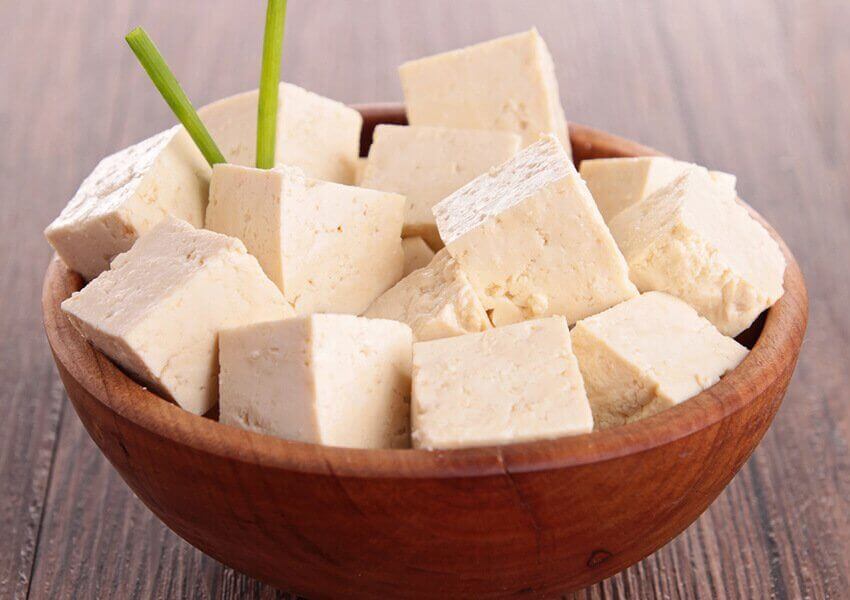 Buikvet verliezen: tofu