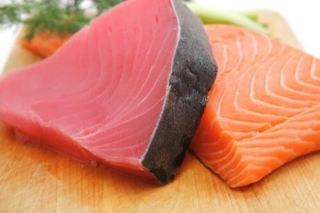 Zalm en tonijn