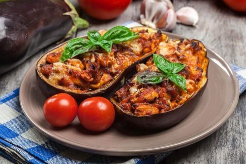 Heerlijk recept voor gevulde aubergines met vlees