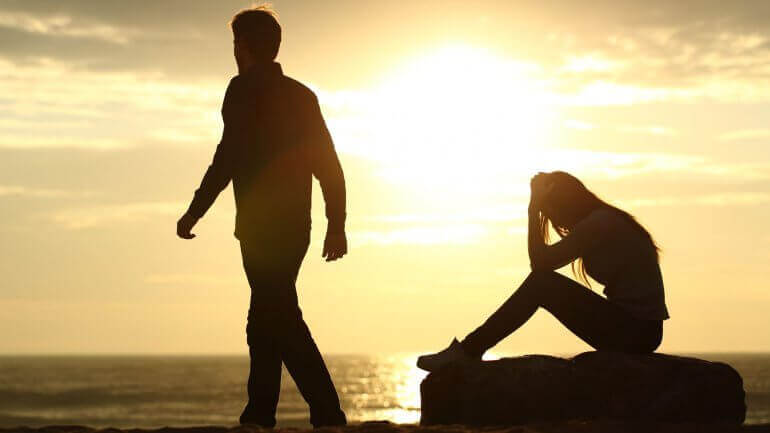 Relatiebreuk waarbij de een denkt: zonder jou ben ik niks