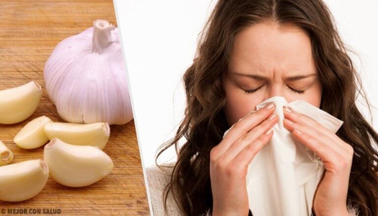 Je kan een gewone verkoudheid verlichten met 7 voedingsmiddelen