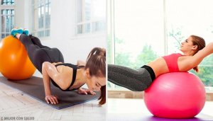 9 oefeningen met een fitnessbal