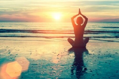 Het universum geeft zich over aan een vredige geest