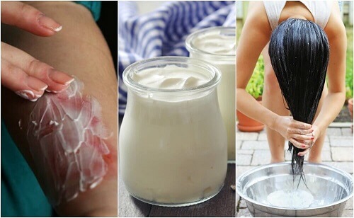 Natuurlijke yoghurt gebruiken in 6 huisremedies