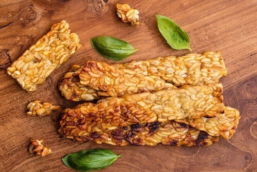 Tempeh is een uitstekend probiotisch voedingsmiddel